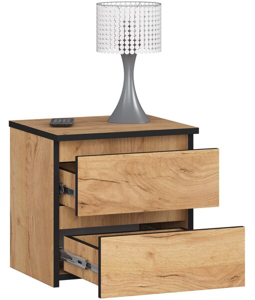 Noptieră Cleania CL2 (stejar craft). Promo -15%. 1128592