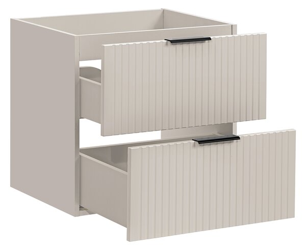 Comad Adel Cashmere dulap 60x46x57 cm sub chiuveta pe perete bej ADEL CASHMERE 82-60-2S