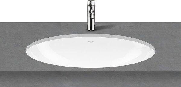 Oltens Gapa lavoar 61x41 cm ovale sub blat alb luciu 40105000