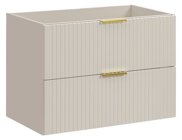 Comad Adel Cashmere dulap 80x46x57 cm sub chiuveta pe perete bej ADEL CASHMERE 82-80-2S