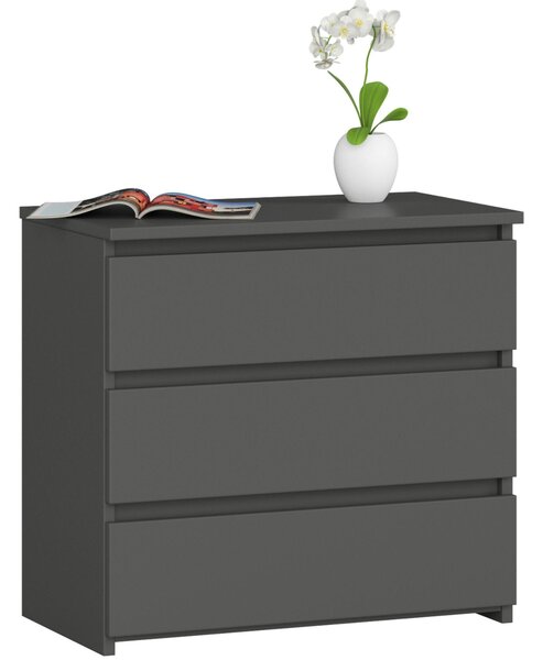 Comodă Cleania CL3 (grafit gri). Promo -13%. 1128600