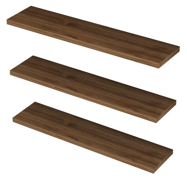 Set 3 polite de perete Boss Nuc 60x1.8x14.5 cm
