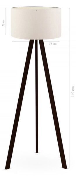 Lampadar AYD-2650 Crem 38x21x140 cm
