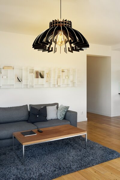 Lustra 167 Negru 39x55 cm