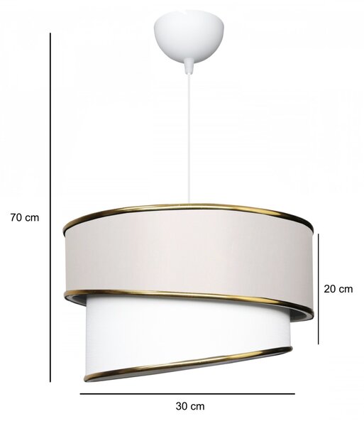 Lustra AYD-3622 Crem 30x30x70 cm