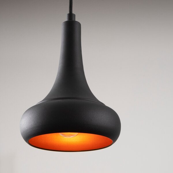 Lustra Berceste Negru 117x16x16 cm