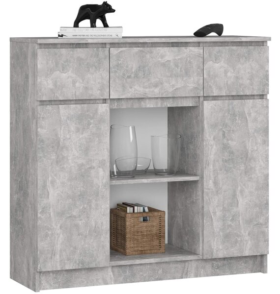Comodă Kalista VII (beton). Promo -19%. 1128629