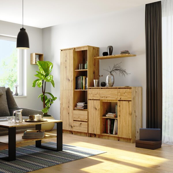 Comodă Kalista VII (Stejar artisan). Promo -19%. 1128632