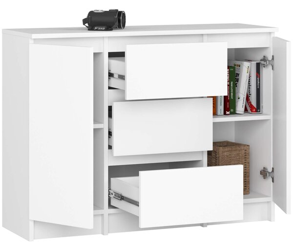 Comodă Kalista VI (Alb). Promo -14%. 1128640