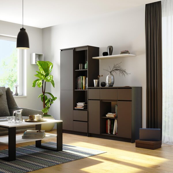 Comodă Kalista VII (grafit gri). Promo -13%. 1128636