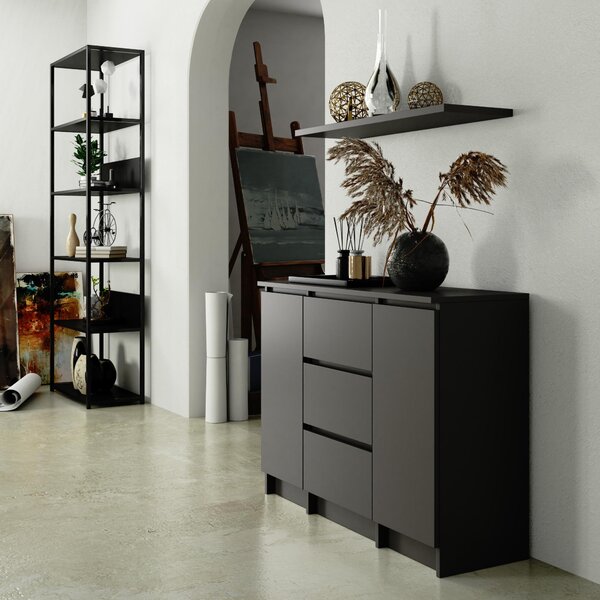 Comodă Kalista VI (grafit gri). Promo -20%. 1128645