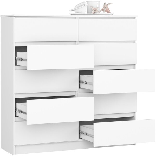 Comodă Kapil III (alb). Promo -13%. 1128647