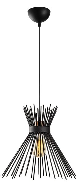 Lustra Kirpi Negru 34x34x131 cm