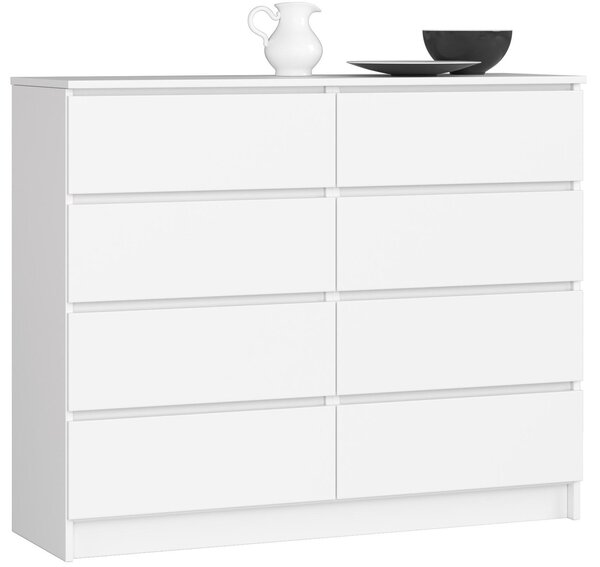 Comodă Kapil II (Alb). Promo -20%. 1128658