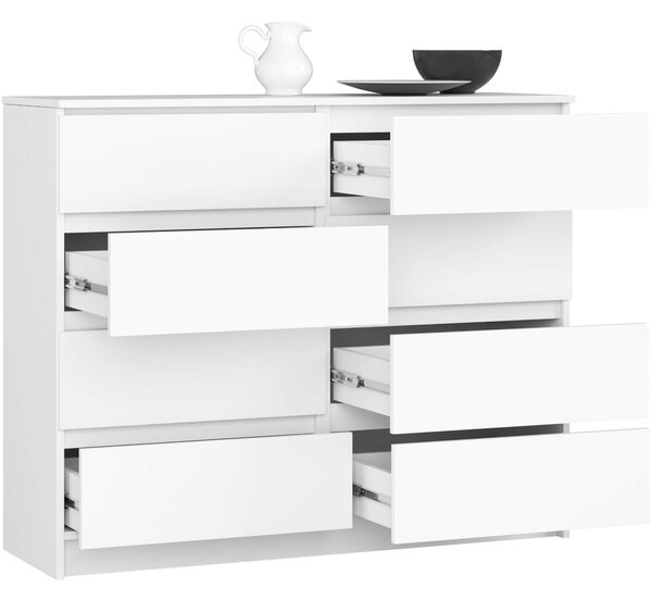 Comodă Kapil II (Alb). Promo -20%. 1128658