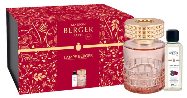 Set lampa catalitica Maison Berger Celebration Nude cu parfum Hypnotic Oud 250ml