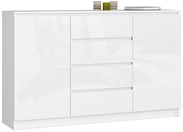 Comodă Koa (alb lucios). Promo -19%. 1128691