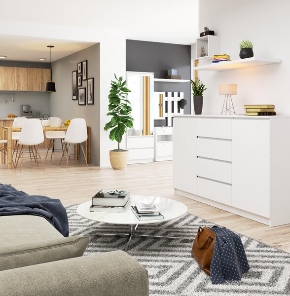 Comodă Koa (Alb). Promo -19%. 1128688