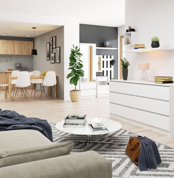 Comodă Koa iii (alb). Promo -18%. 1128700
