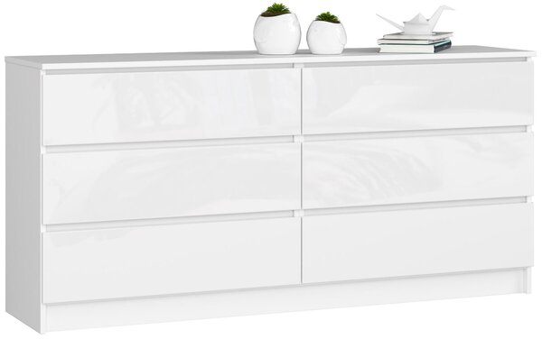 Comodă Koa III (alb lucios). Promo -17%. 1128703