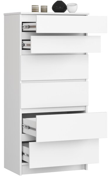 Comodă Kalista III (Alb). Promo -16%. 1128742