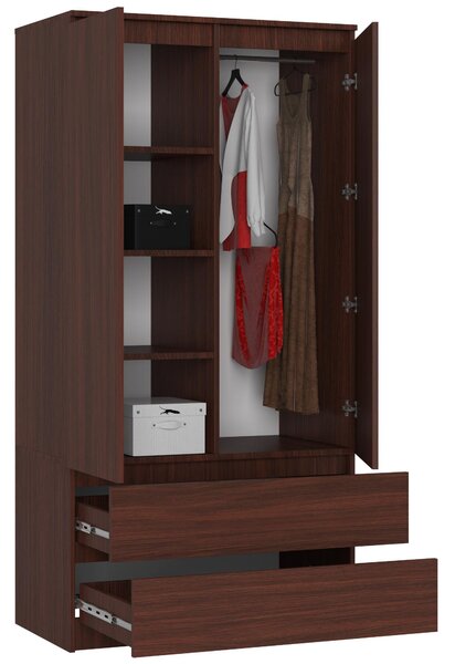 Dulap de haine Safwan (wenge). Promo -12%. 1128798