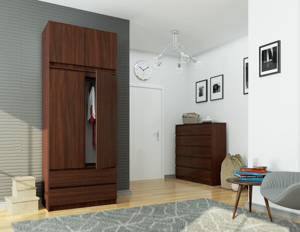 Dulap de haine Submarino (wenge) (cu suprastructură). Promo -20%. 1128806