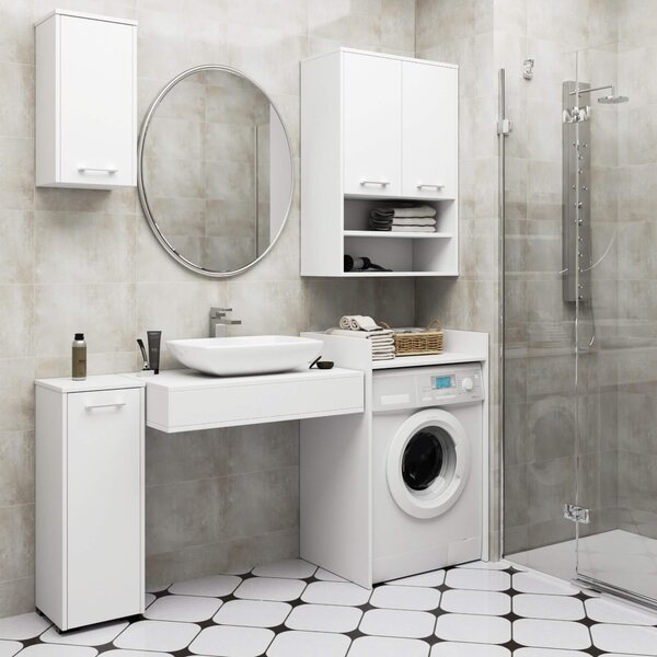 Dulap de baie suspendat Farid TYP 7 (Alb). Promo -19%. 1128818