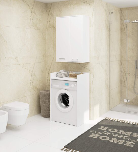 Dulap de baie suspendat Farid TYP 8 (Alb). Promo -18%. 1128826