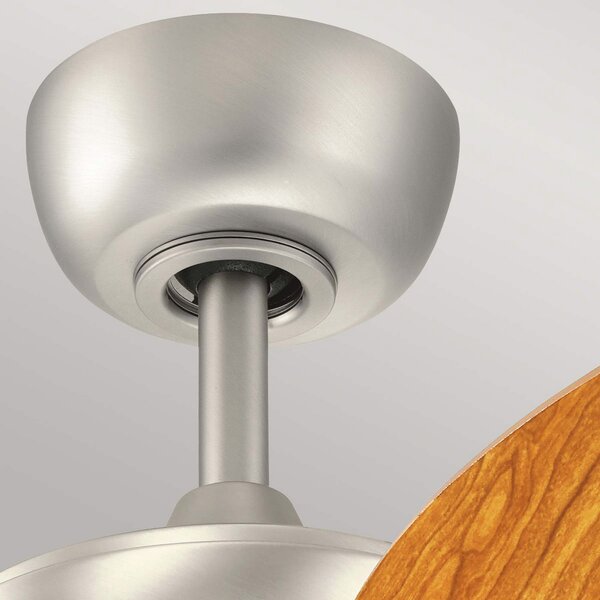 KICHLER Ventilator de tavan Canfield 30, nichel periat, Metalic, Camera de zi / sufragerie, Metal