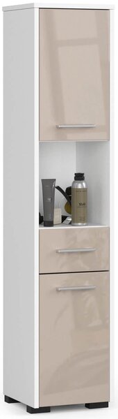 Dulap de baie Farid TYP3 (cappuccino lucios). Promo -22%. 1128772