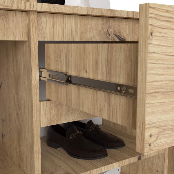 Mobilier hol Enteruno (stejar artisan) (cu oglindă). Promo -19%. 1128858