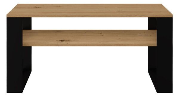 Măsuță de cafea Maduro 2 (stejar artisan + negru). Promo -15%. 1132424