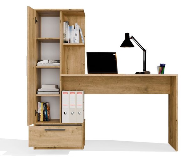 Set mobilier birou Conozca 1 (stejar artisan). Promo -19%. 1132435