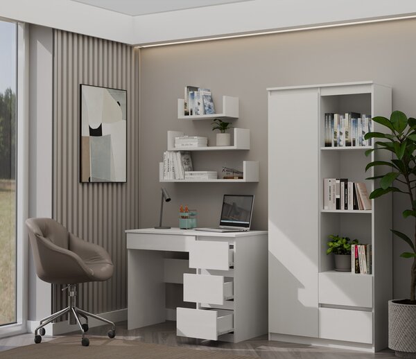 Masă PC Morin 1 (alb) (D). Promo -10%. 1132453