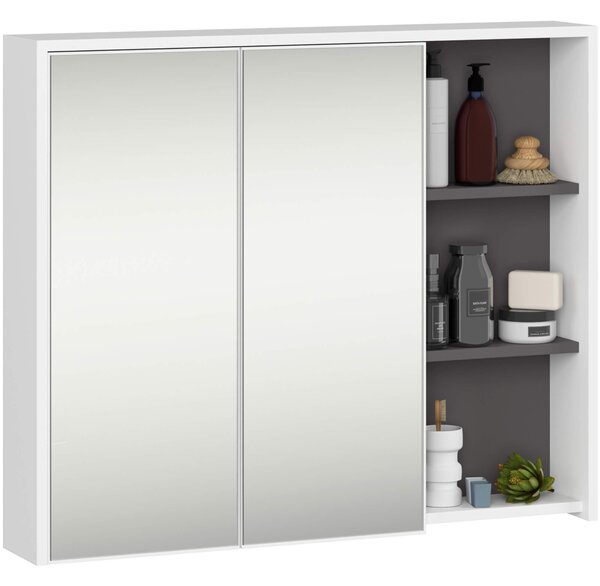 Set mobilier baie Vambos luxe (alb + grafit). Promo -18%. 1152128