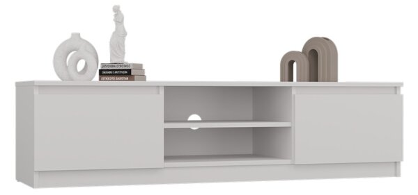 Masă TV/ Comodă TV Musecalo 140 (alb mat). Promo -15%. 1132506