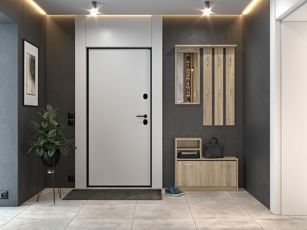 Set mobilier hol Vayan 1 (stejar sonoma) (cu oglindă). Promo -14%. 1132527