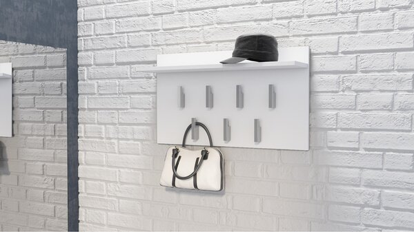 Panou cuier Fortalecio 1 (alb mat). Promo -19%. 1132557