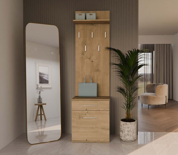 Set mobilier hol Dialogos 2 (stejar artisan). 1132566