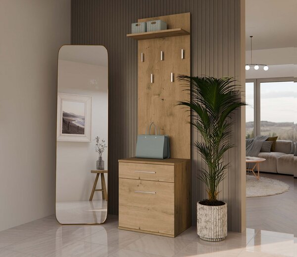 Set mobilier hol Dialogos 2 (stejar artisan). 1132566