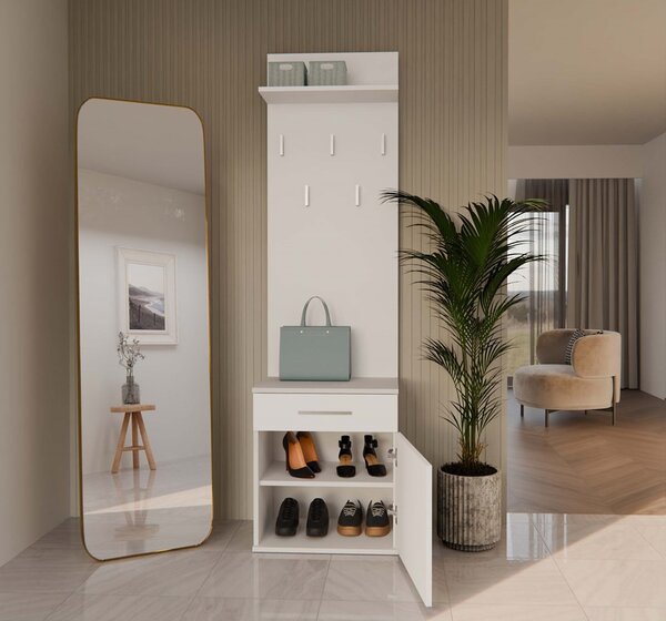 Set mobilier hol Dialogos 2 (alb). Promo -19%. 1132567