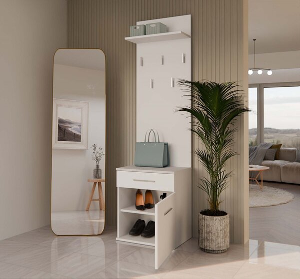 Set mobilier hol Dialogos 2 (alb). Promo -19%. 1132567