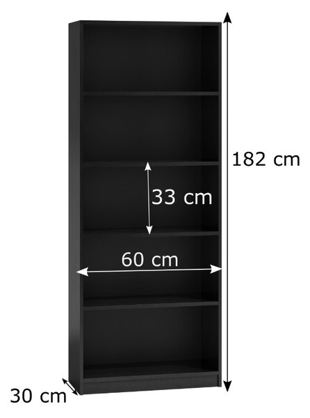Raft Refarencios 3 (negru). Promo -17%. 1132622