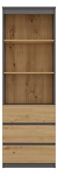 Raft Respeto 1 (antracit + stejar artisan). Promo -17%. 1132646