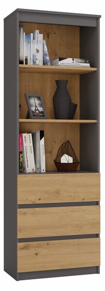 Raft Respeto 1 (antracit + stejar artisan). Promo -17%. 1132646