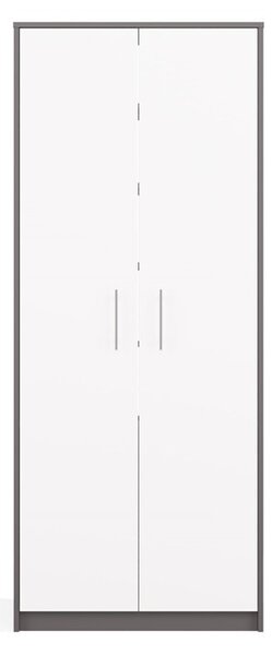 Dulap cu rafturi Obtenidas 1 (antracit + alb). Promo -17%. 1132661