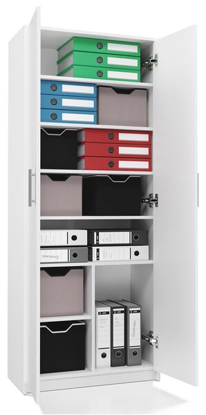 Dulap cu rafturi Obtenidas 1 (alb). Promo -21%. 1132658