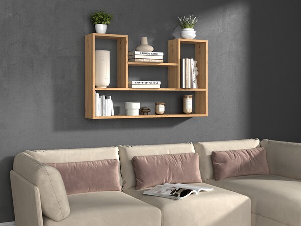 Raft de perete Batiscafo 2 (stejar artisan). Promo -20%. 1132675