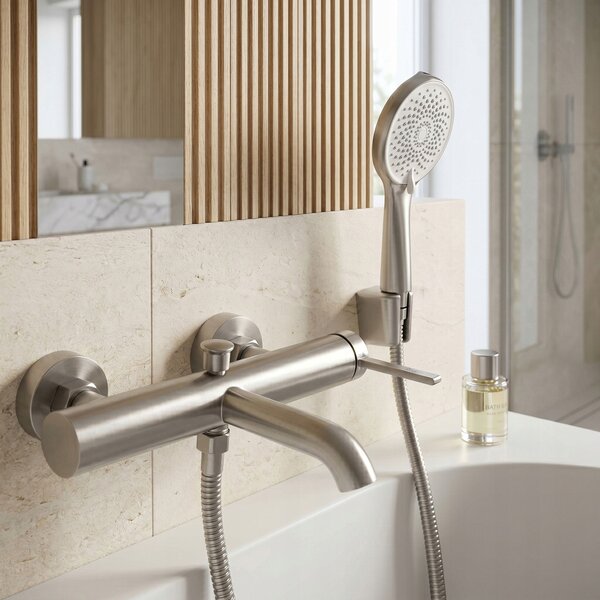 Furtun de duș Rea Brush Nickel 150 cm
